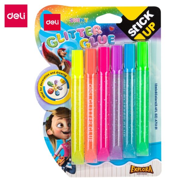 Colle Paillette Deli 6 Couleur